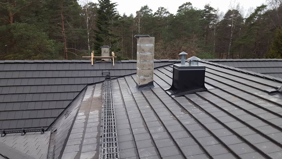 Nõmme, eramaja katuse ehitamine, kevad 2017